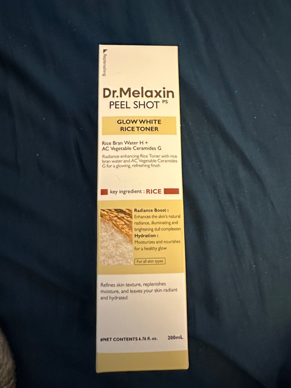 Dr. Melaxin Peel Shot Glow White Rice Toner